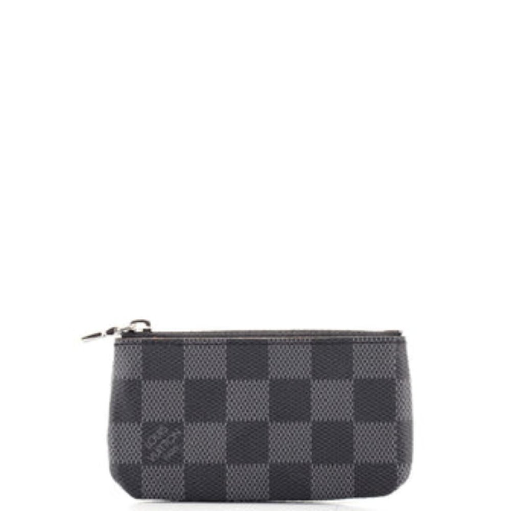 Louis Vuitton Key Pouch Damier Graphite